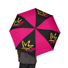 Load image into Gallery viewer, Pink and Black Graffiti Foldable Umbrella
