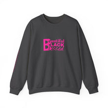 Load image into Gallery viewer, Beautiful. Black. Blessed. Crewneck