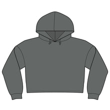 Load image into Gallery viewer, Dear Black Girl Cropped Hoodie — Empowering Women's Graphic Hooded Sweatshirt
