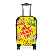 Load image into Gallery viewer, Dear Black Girl Bright Yellow Suitcase