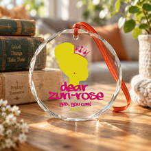 Load image into Gallery viewer, Dear Black Girl Glass Ornament