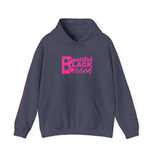 Load image into Gallery viewer, Beautiful. Black. Blessed. Hoodie