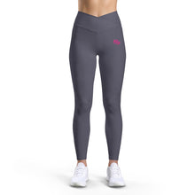Load image into Gallery viewer, Women’s Pink Crown Luxe Leggings