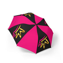 Load image into Gallery viewer, Pink and Black Graffiti Foldable Umbrella