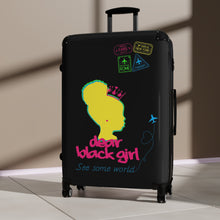 Load image into Gallery viewer, Dear Black Girl Signature Suitcase
