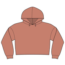 Load image into Gallery viewer, Dear Black Girl Cropped Hoodie — Empowering Women's Graphic Hooded Sweatshirt
