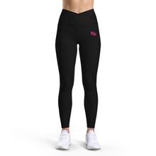 Load image into Gallery viewer, Women’s Pink Crown Luxe Leggings
