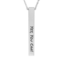 Load image into Gallery viewer, Dear Black Girl™ — Yes, You Can Necklace

