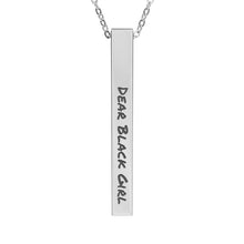Load image into Gallery viewer, Dear Black Girl™ — Yes, You Can Necklace
