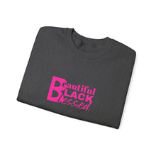Load image into Gallery viewer, Beautiful. Black. Blessed. Crewneck
