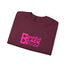Load image into Gallery viewer, Beautiful. Black. Blessed. Crewneck

