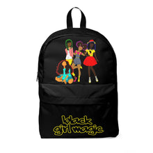 Load image into Gallery viewer, Black Girl Magic Classic Backpack - Black
