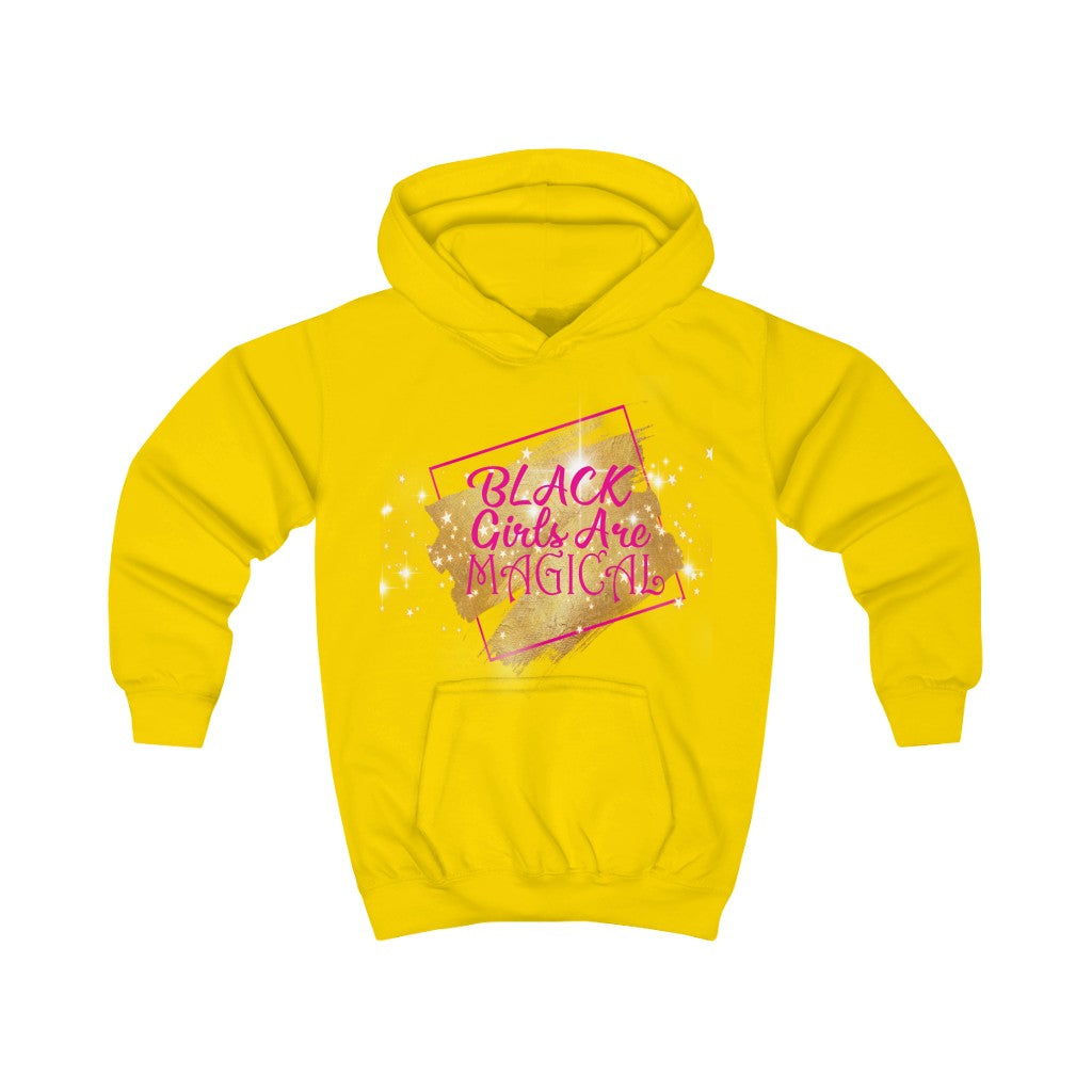 Black Girls Are Magical Hoodie - Youth