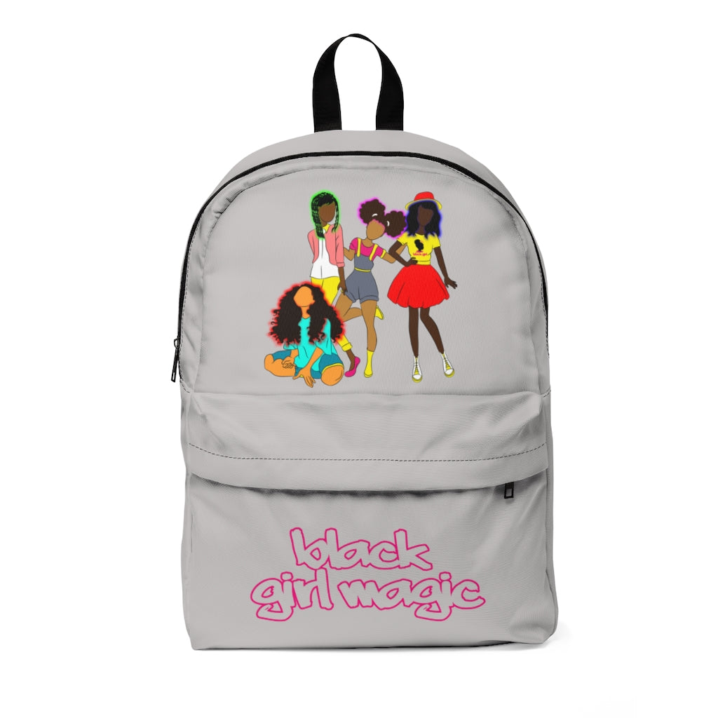 Black Girl Magic Classic Backpack - Gray