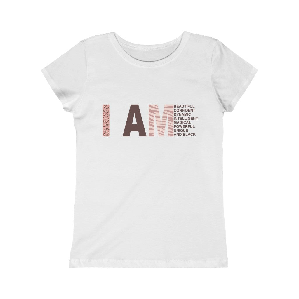 I AM - Girls Princess Tee